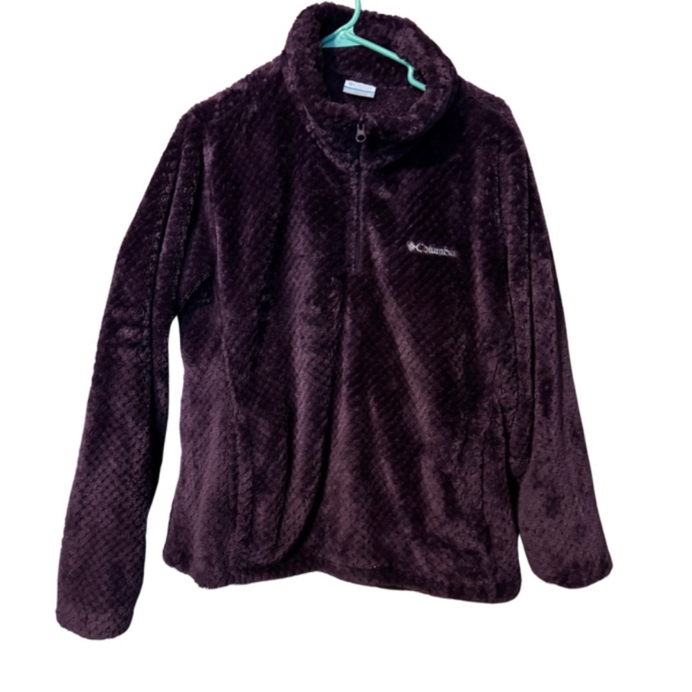 Columbia Purple Fleece Jacket